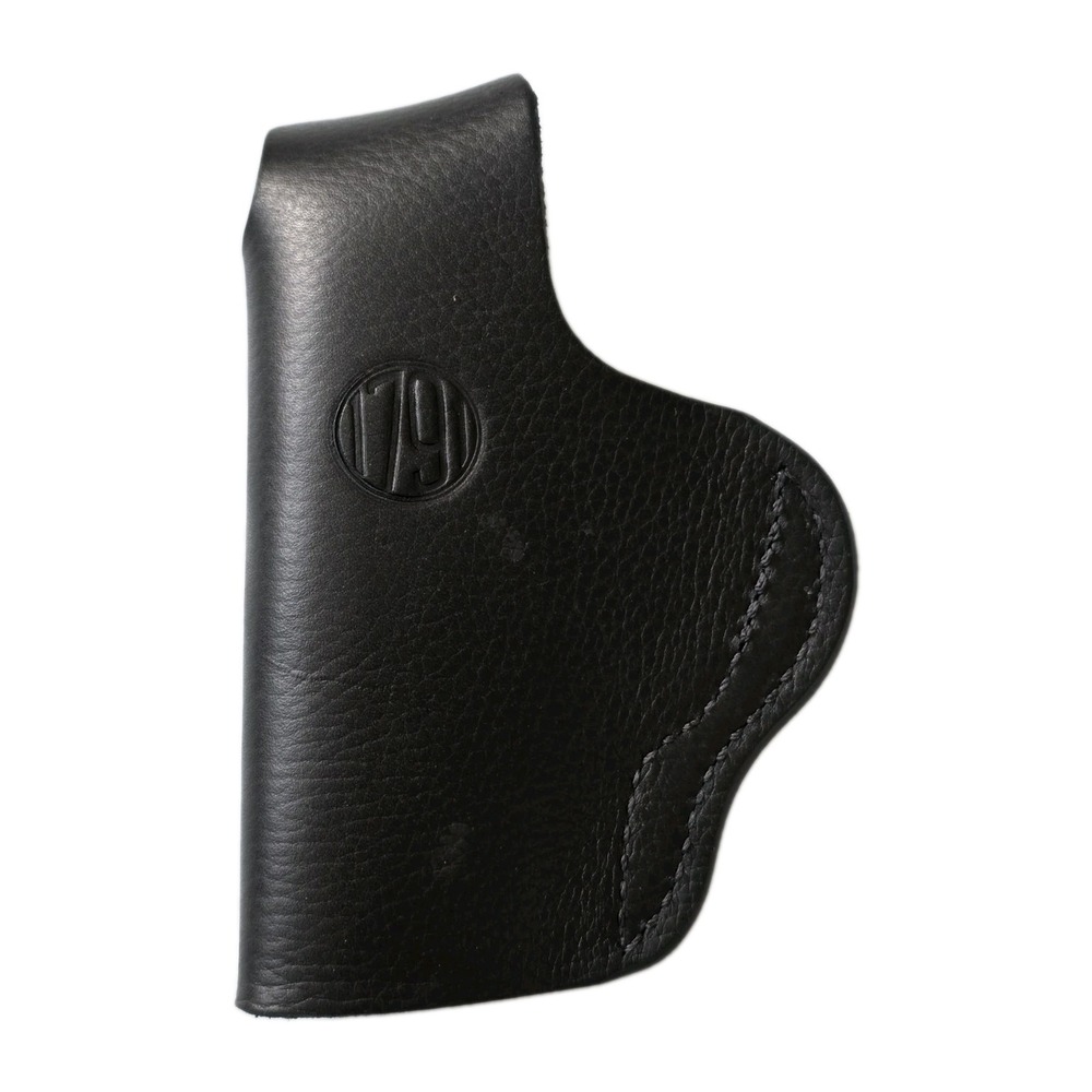 1791 Gunleather SCH Size 4 IWB Smooth Concealment Leather Holster Black Glock 19